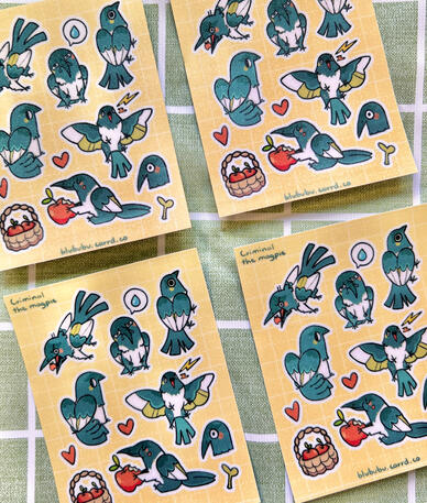 criminal sticker sheet